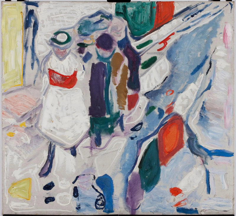 Barn på gatan - Edvard Munch