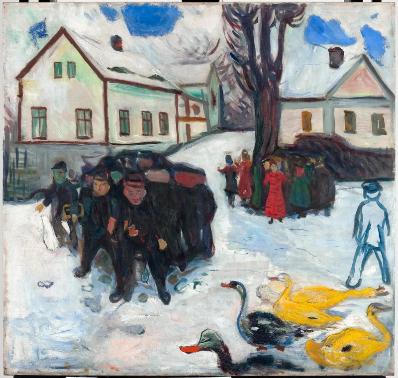 Barn och Ankor - Edvard Munch