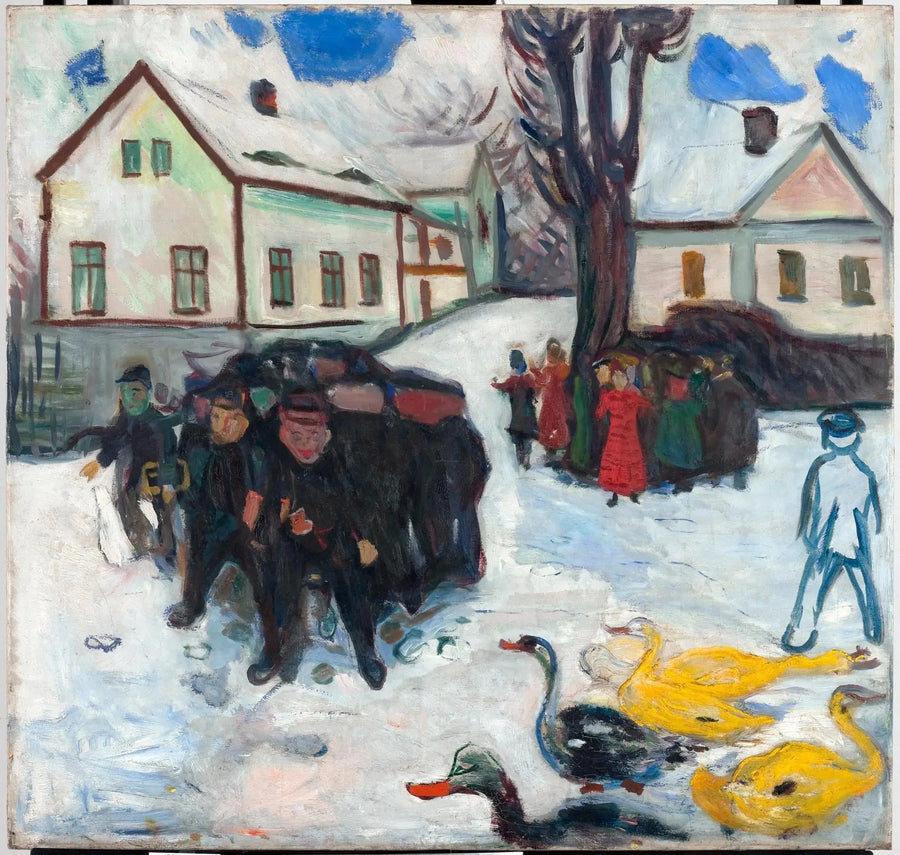 Barn och Ankor - Edvard Munch