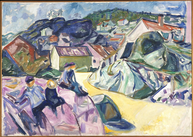 Barn på klippan - Edvard Munch
