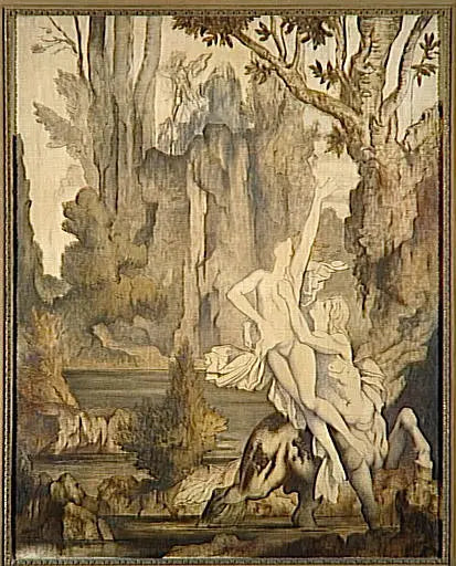 Avlägsnande av Déjanire - Gustave Moreau