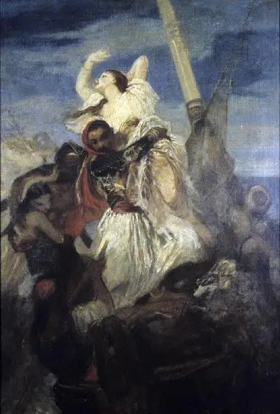 Borttagning - Eugène Delacroix