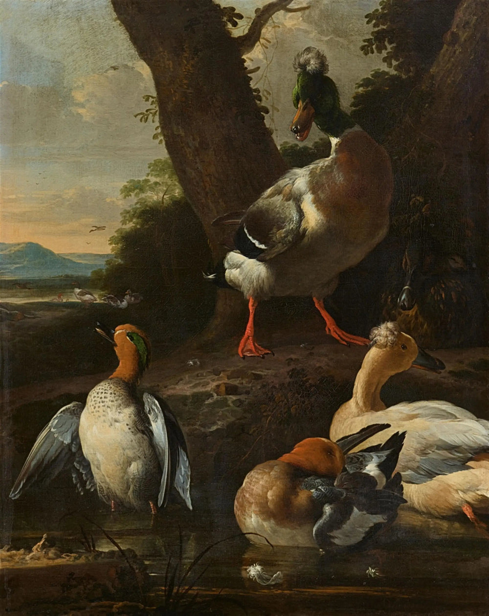 Q134717190 - Melchior de Hondecoeter - Alpha Reproduction
