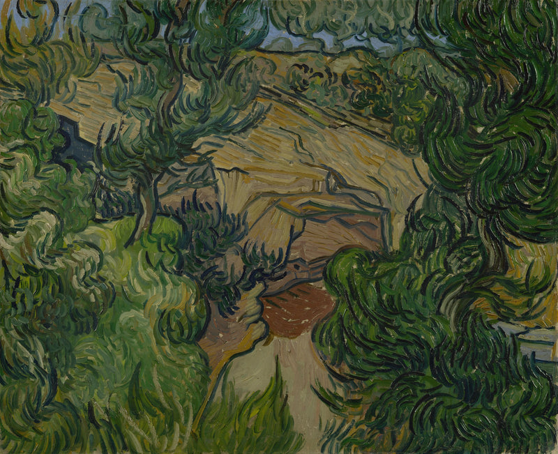 Ingång till en stenbrott - Vincent van Gogh