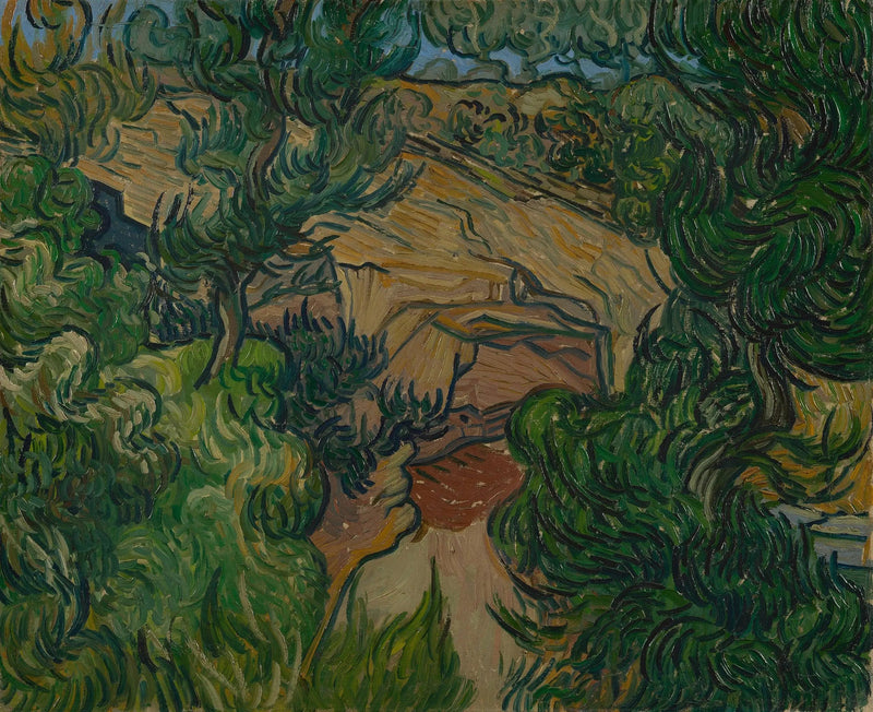 Ingång till en stenbrott - Vincent van Gogh
