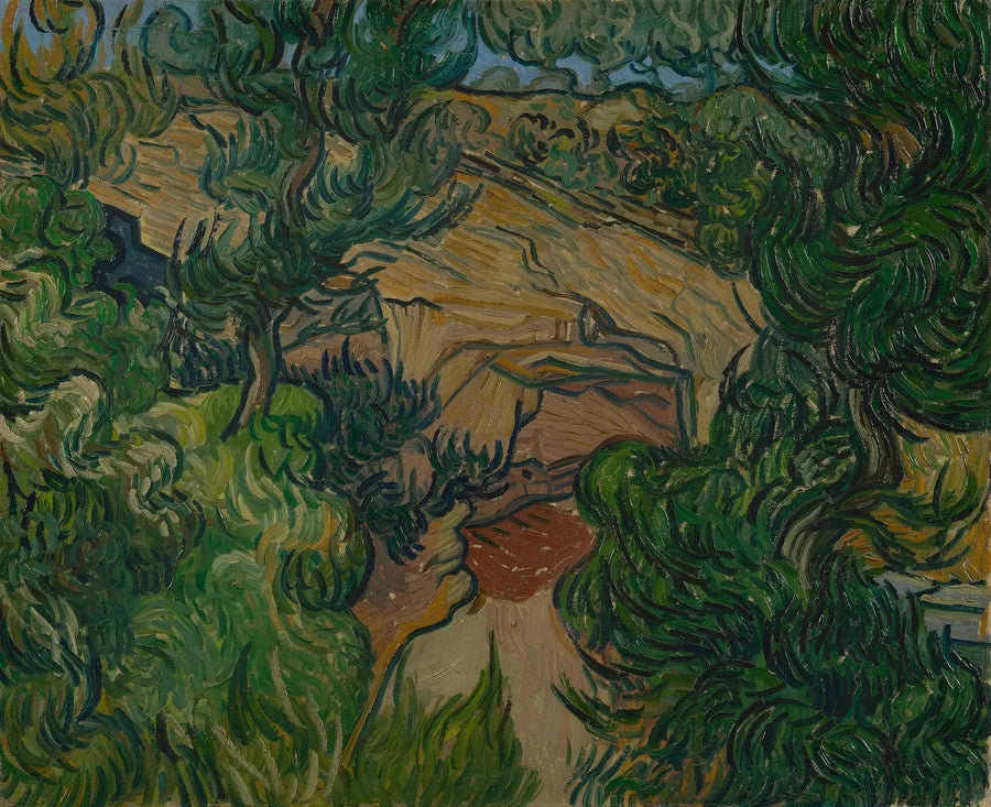 Ingång till en stenbrott - Vincent van Gogh