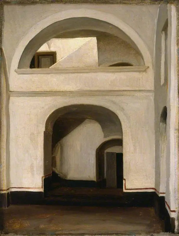 Entré till ett hus, Capri - Frederic Leighton