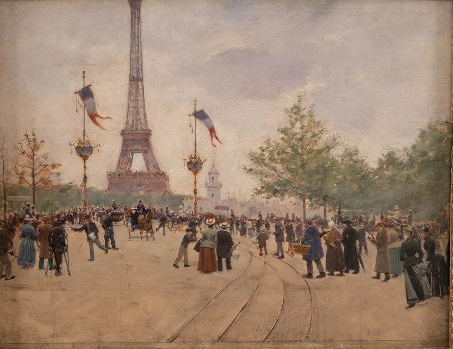 Världsutställningens ingång 1889 - Jean Béroud