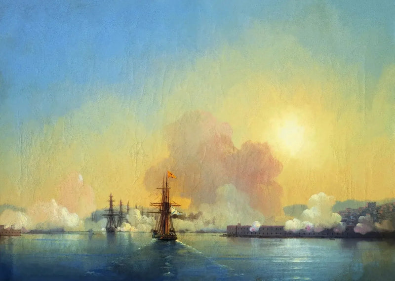 Ingången till Sevastopolbukten. - Ivan Aivazovskij