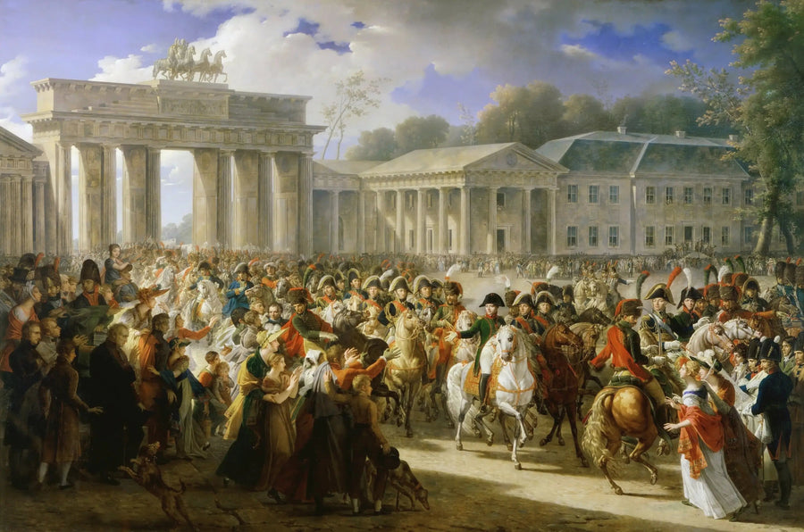 Napoleon I:s intåg i Berlin, 27 oktober 1806 - Charles Meynier
