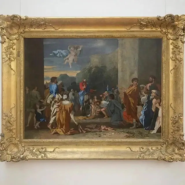 Kristi intåg i Jerusalem - Nicolas Poussin