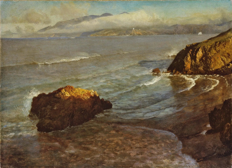 Ingången till Golden Gate - Albert Bierstadt