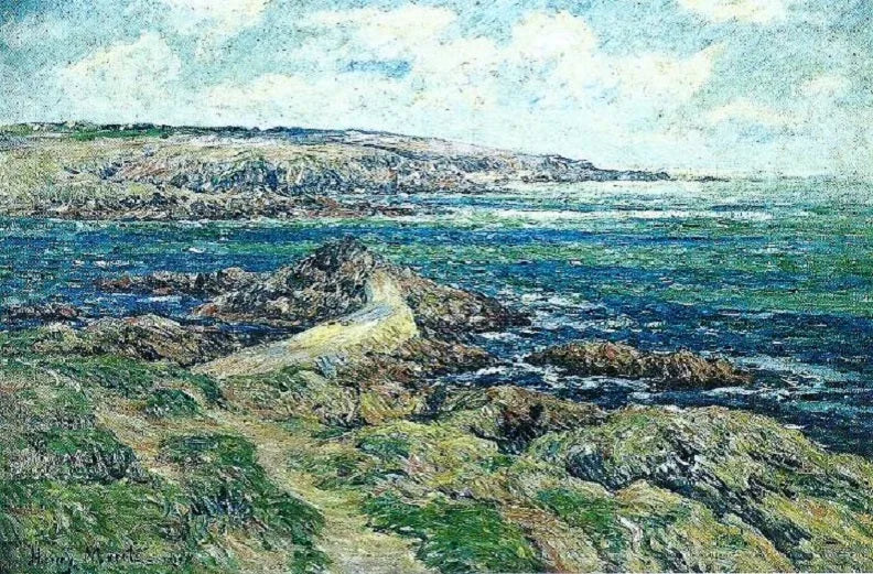 Ingången till Doëlan hamn - Henry Moret