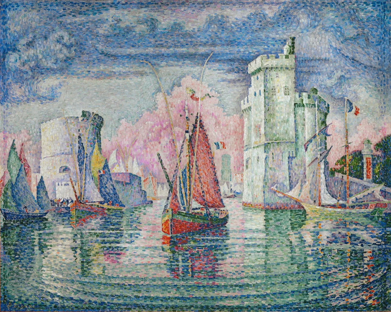 Inloppet till La Rochelle - Paul Signac
