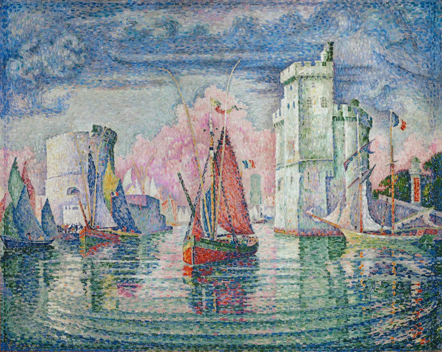 Inloppet till La Rochelle - Paul Signac