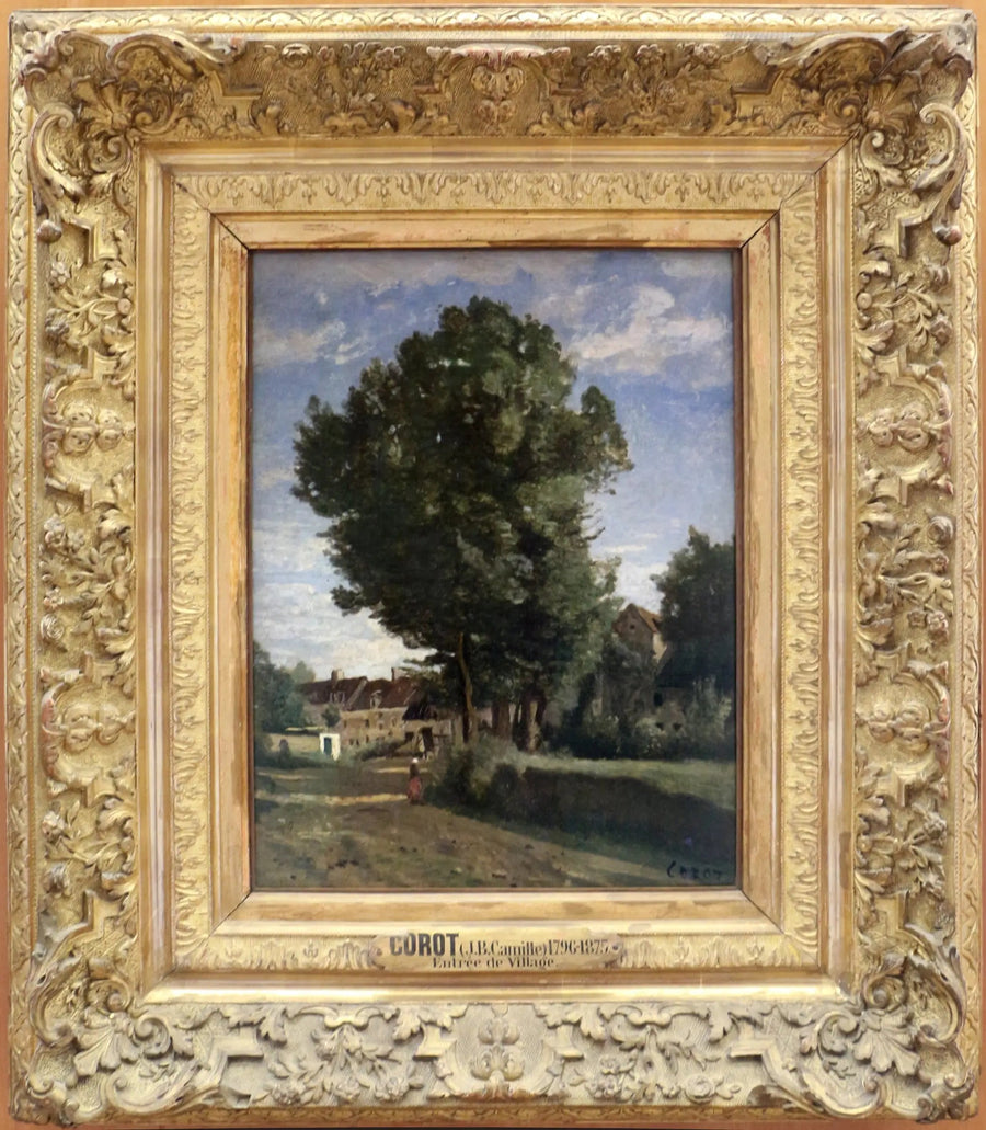 Byporten - Jean-Baptiste Camille Corot