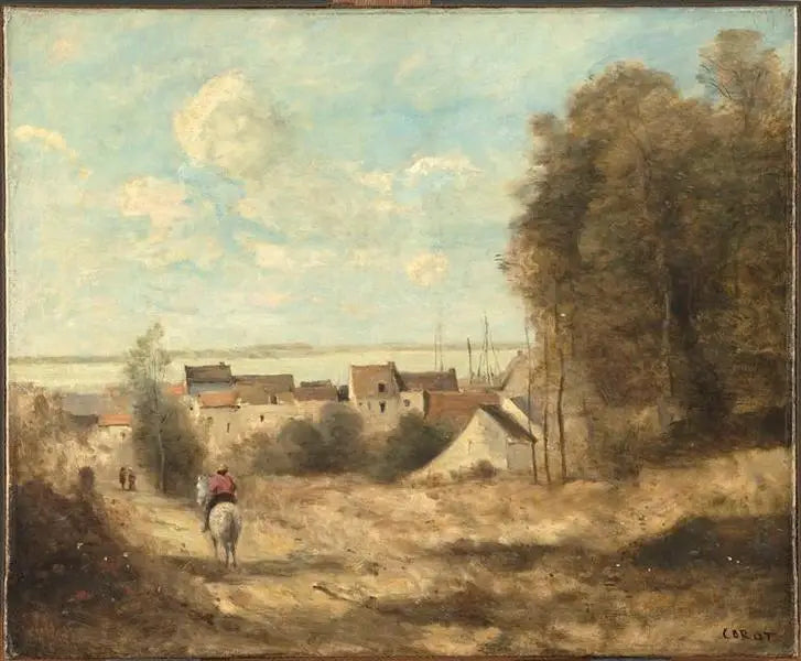 Byporten - Jean-Baptiste Camille Corot