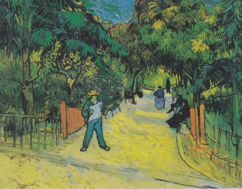 Offentlig parkentré i Arles - Vincent van Gogh