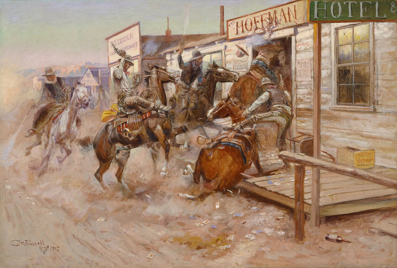Gå in utan att knacka - Charles Marion Russell