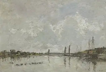 Områden kring Faou - Eugène Boudin