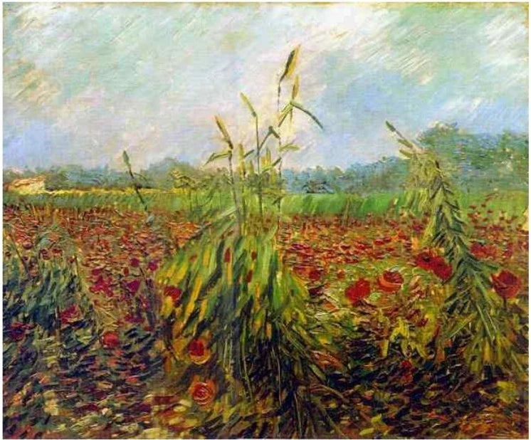 Gröna vetekärvar - Vincent van Gogh