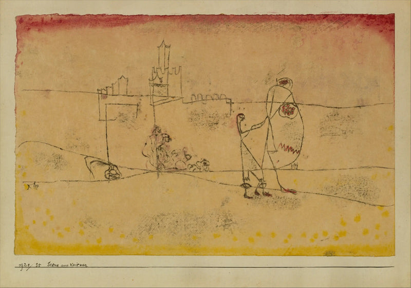 Episod i Kairouan - Paul Klee