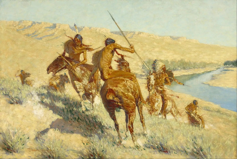 Episod av Buffalo Gun - Frederic Remington