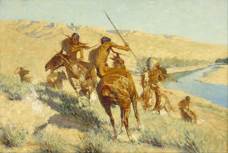 Episod av Buffalo Gun - Frederic Remington