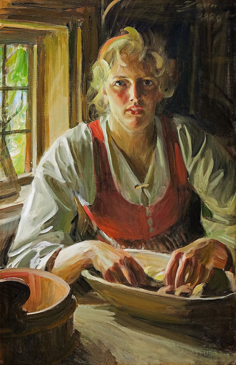 Skala potatisen - Anders Zorn