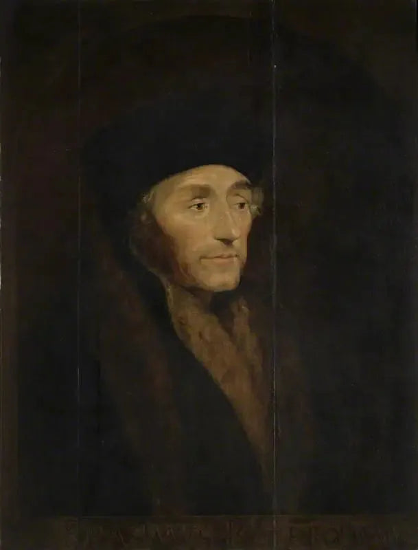 Erasmus av Rotterdam (1466–1536), humanist och teolog - Hans Holbein den yngre