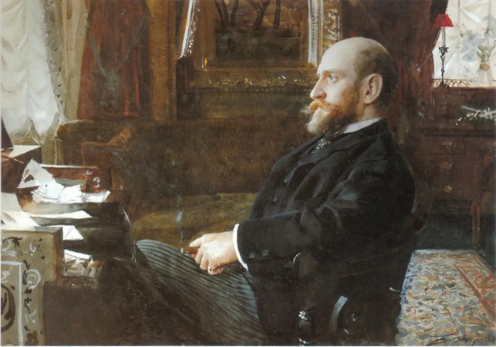 Ernest Cassel - Anders Zorn - Alpha Reproduction