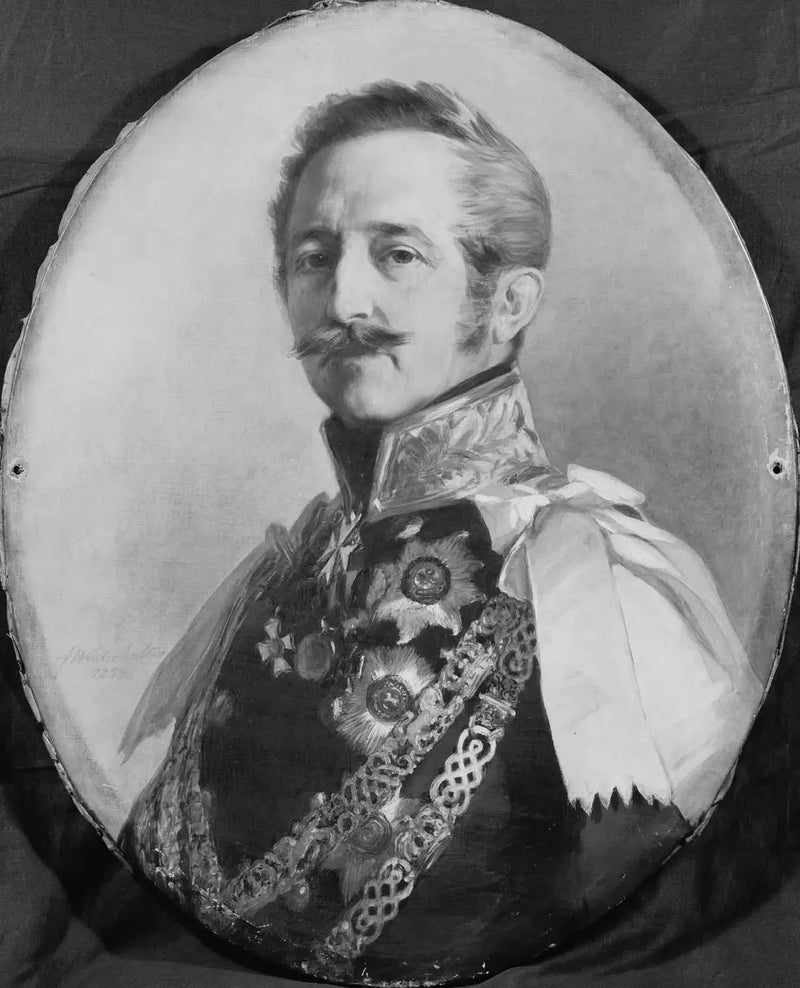 Ernest, prins av Hohenlohe-Langenburg (1794-1860) - Franz Xaver Winterhalter