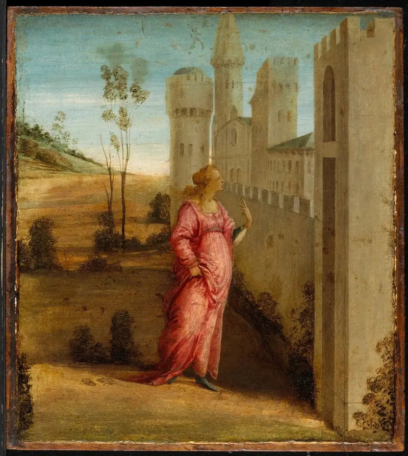 Esther vid palatsporten - Filippino Lippi