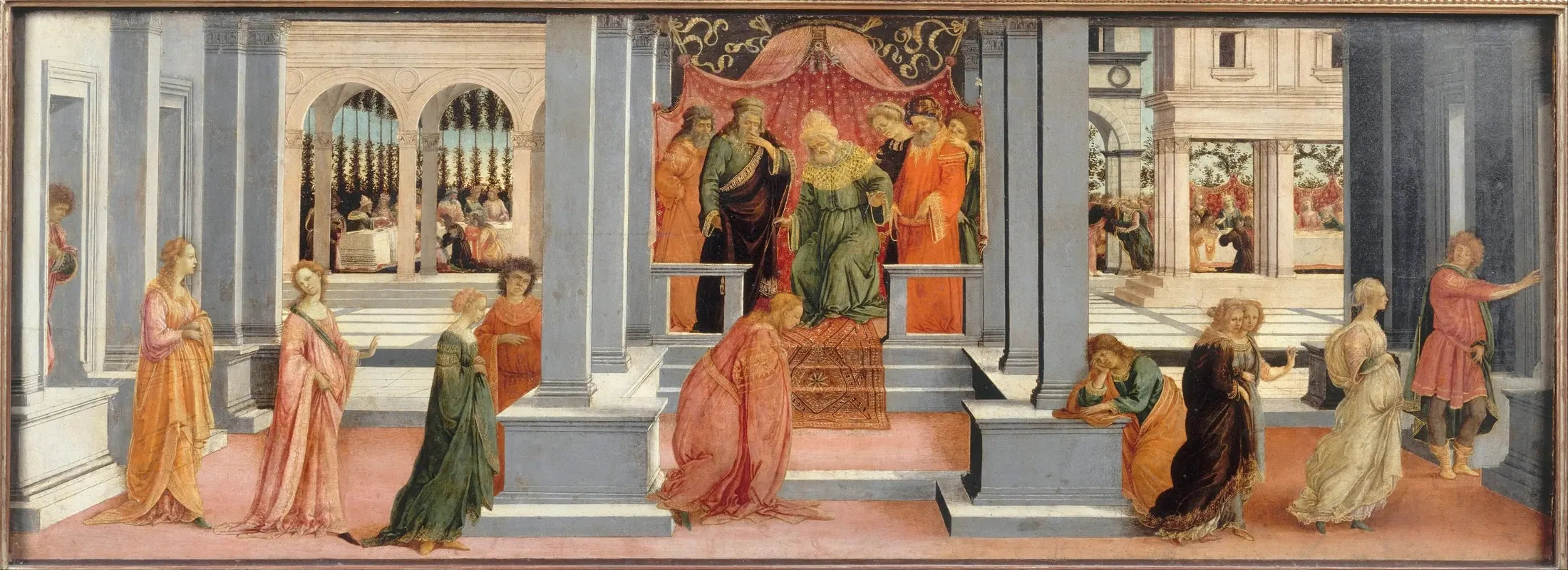Esther choisie par Assuérus - Filippino Lippi image 1 reproduction réalisée par Alpha Reproduction