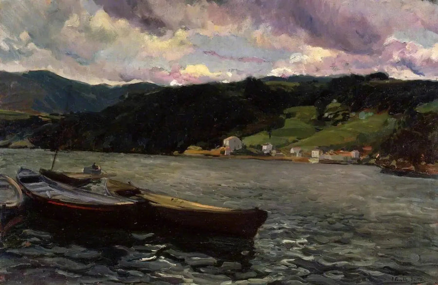 Nalóns estuarium, Asturien - Joaquín Sorolla