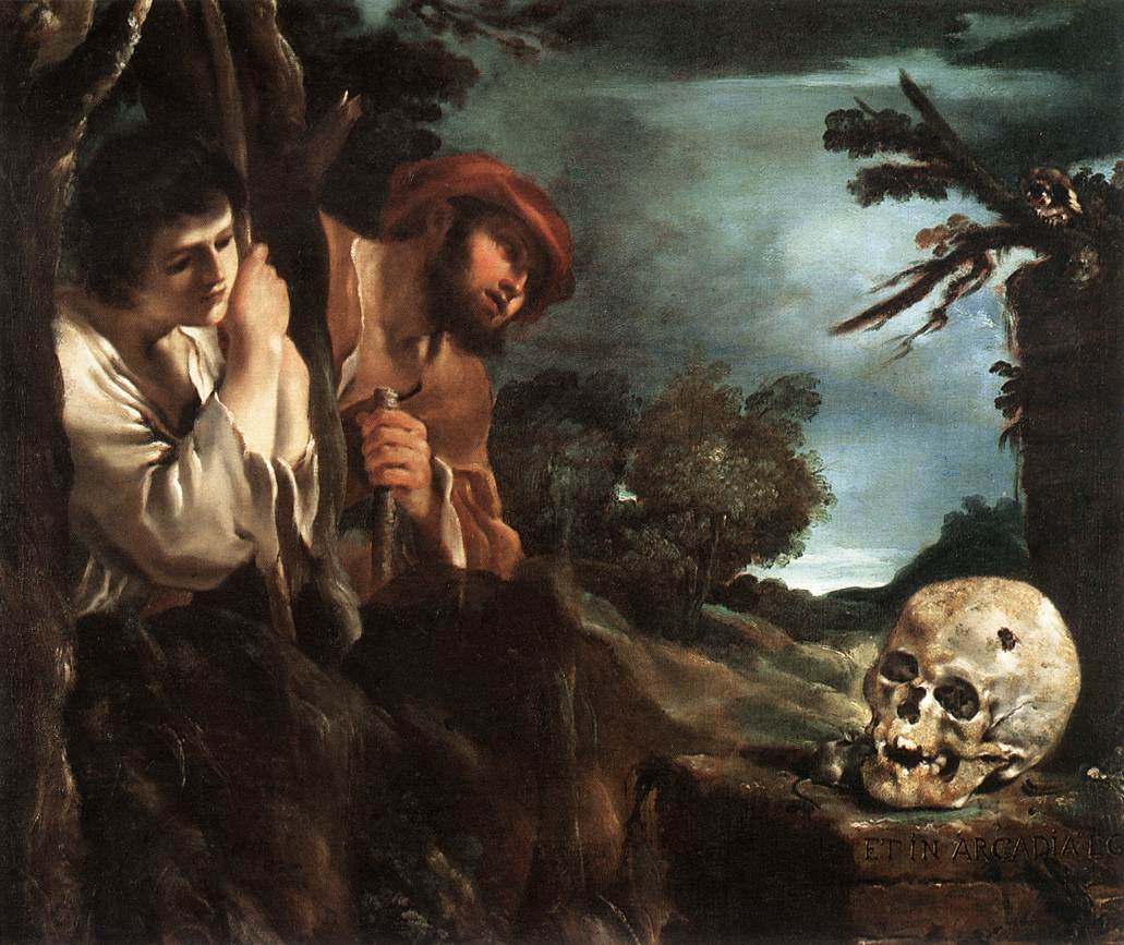Et en Arcadie ego - Guercino - Alpha Reproduction