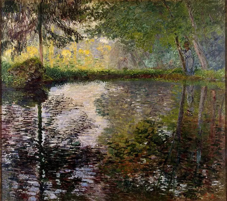 Damm i Montgeron - Claude Monet