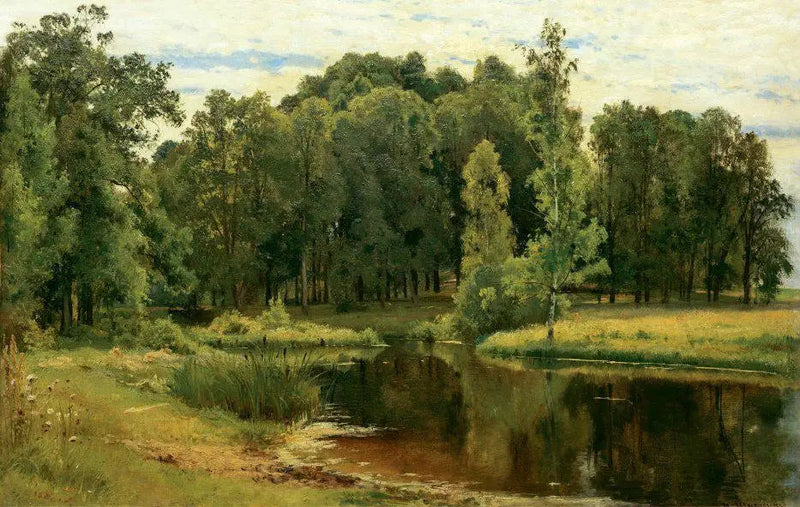 Sjö i den gamla parken - Ivan Chichkine