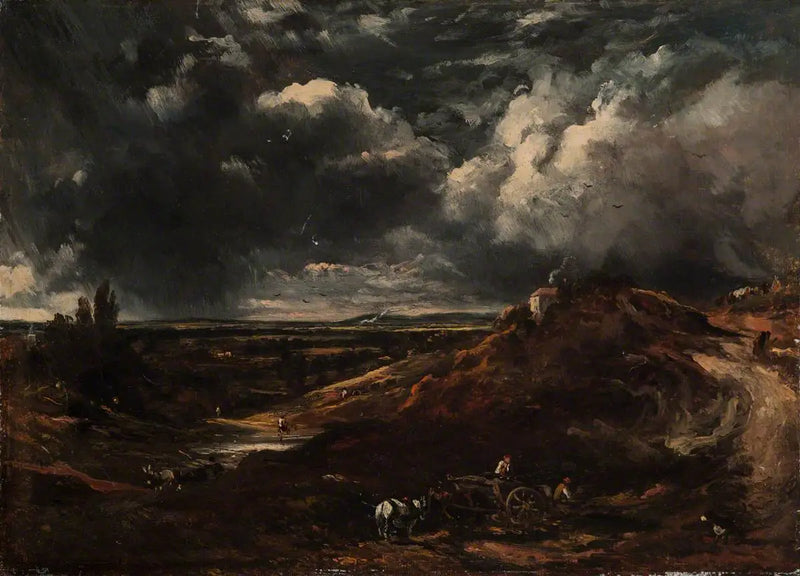 Branch Hill-sjön, Hampstead Heath - John Constable