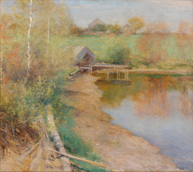 Mölndammen - Willard Metcalf