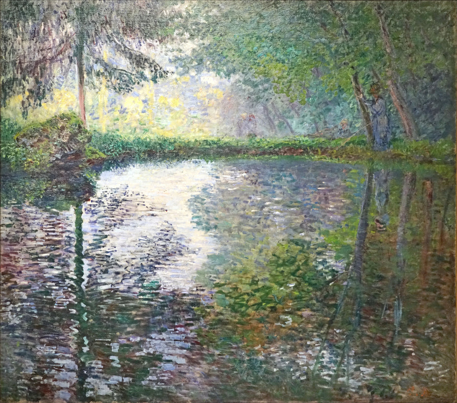 Damm i Montgeron - Claude Monet
