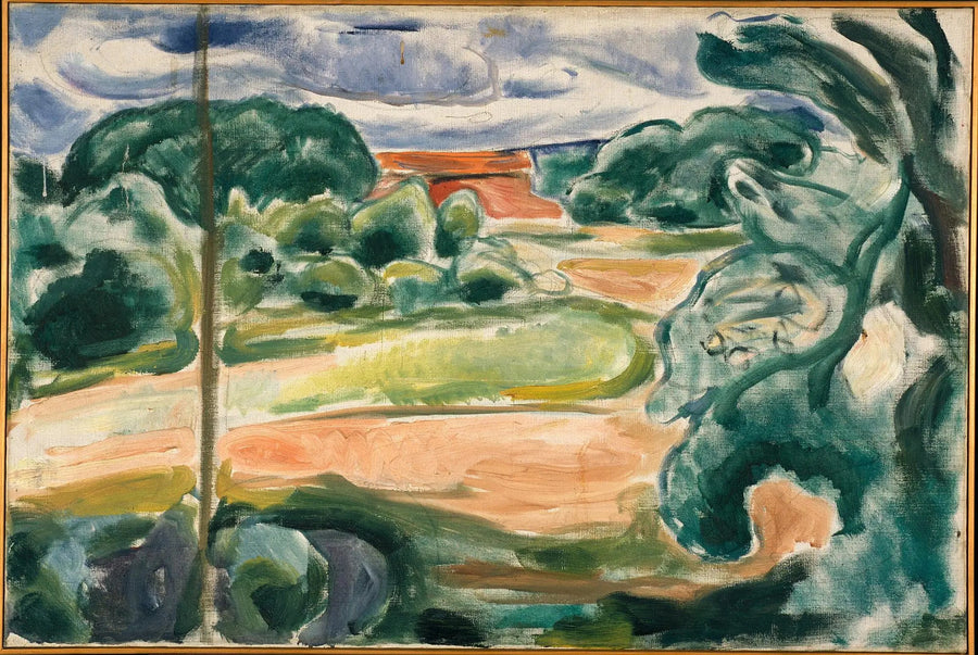 Sommar i Ekely - Edvard Munch