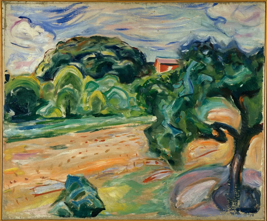 Sommar i Ekely - Edvard Munch