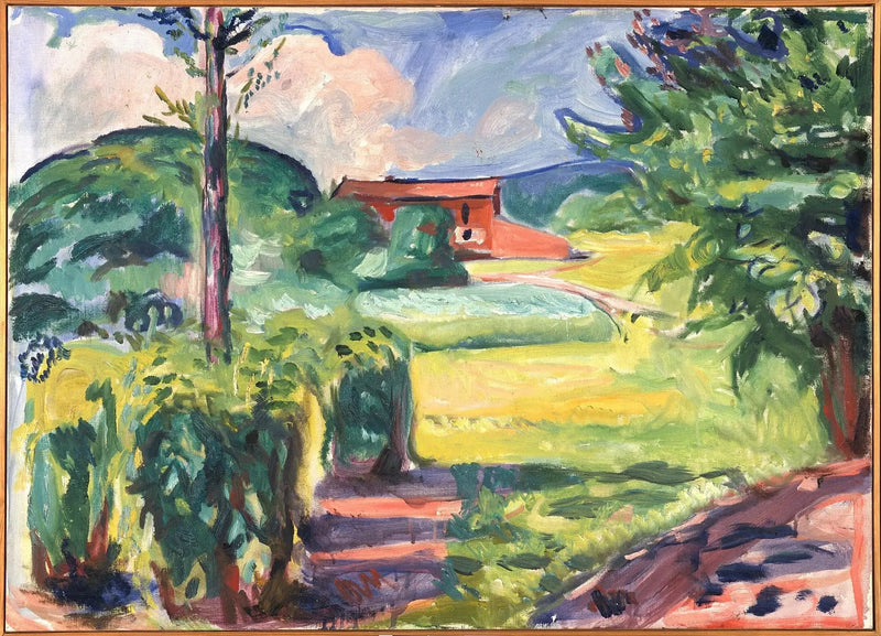 Sommar i Ekely - Edvard Munch