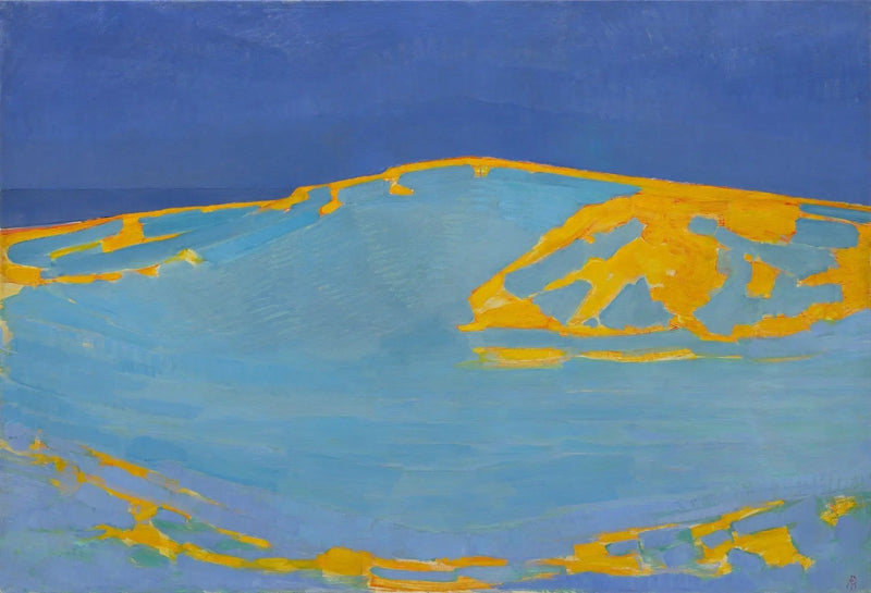 Sommar, Dune i Zeeland - Piet Mondrian