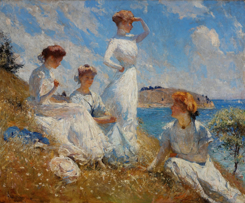 Sommar - Frank Weston Benson