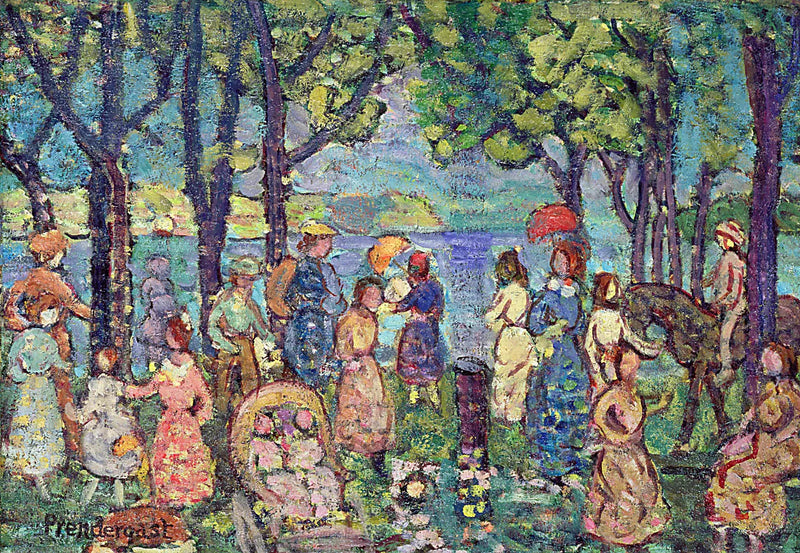 Sommar, New England - Maurice Prendergast