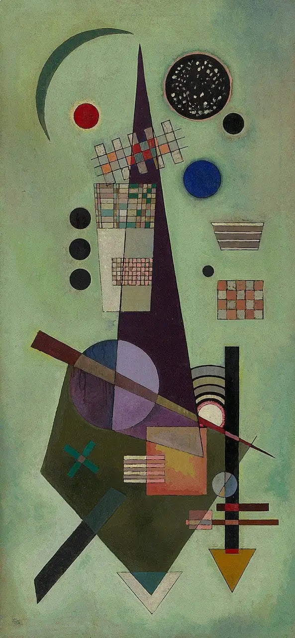 Utsträckt - Vassily Kandinsky