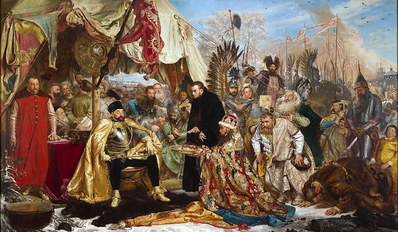 Étienne Báthory i Pskov - Jan Matejko