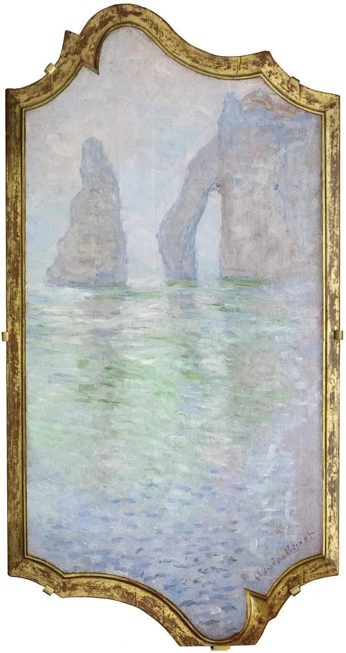 Étretat, L'Aiguille och Porte d'Aval W1043 - Claude Monet